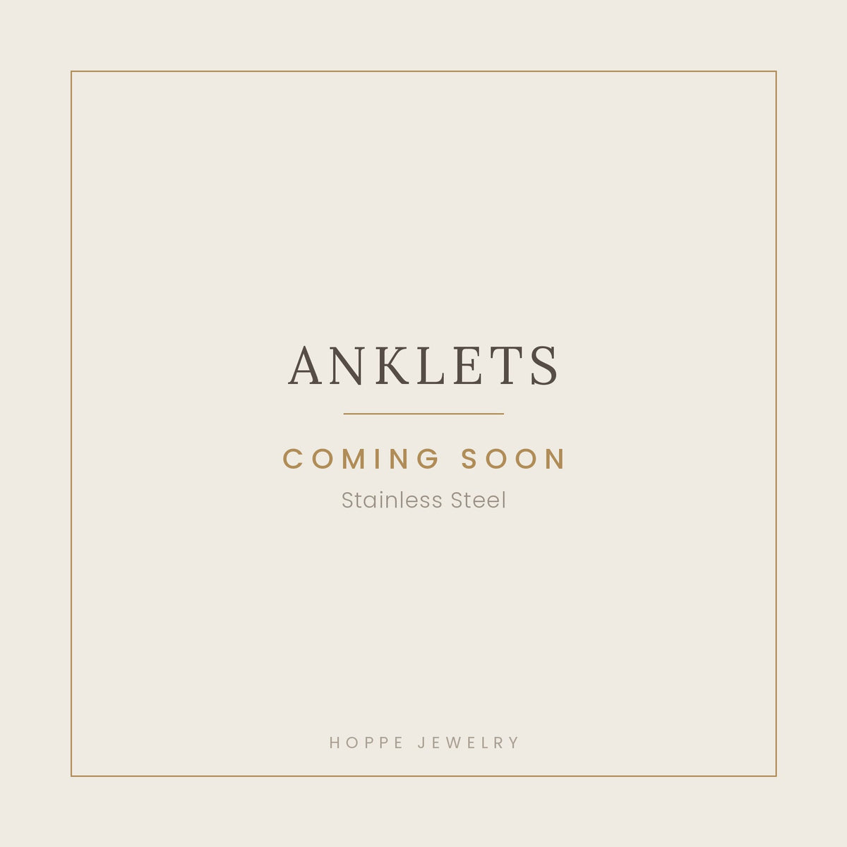 Stainless Steel Anklets