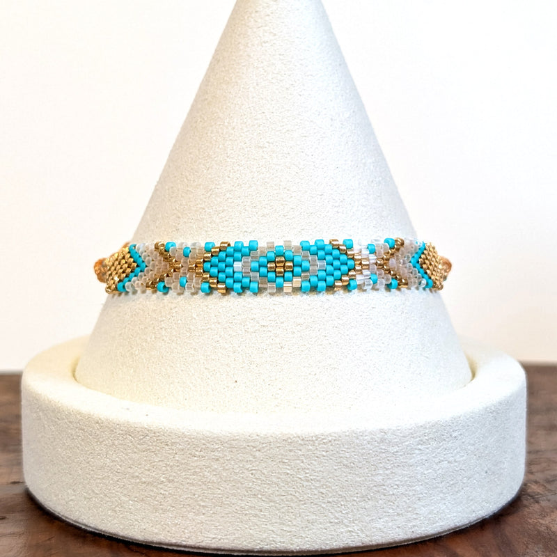 Prism Bracelet — Aqua